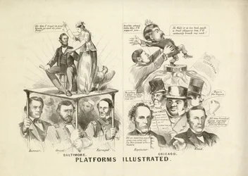 Plattformen illustriert, 1864